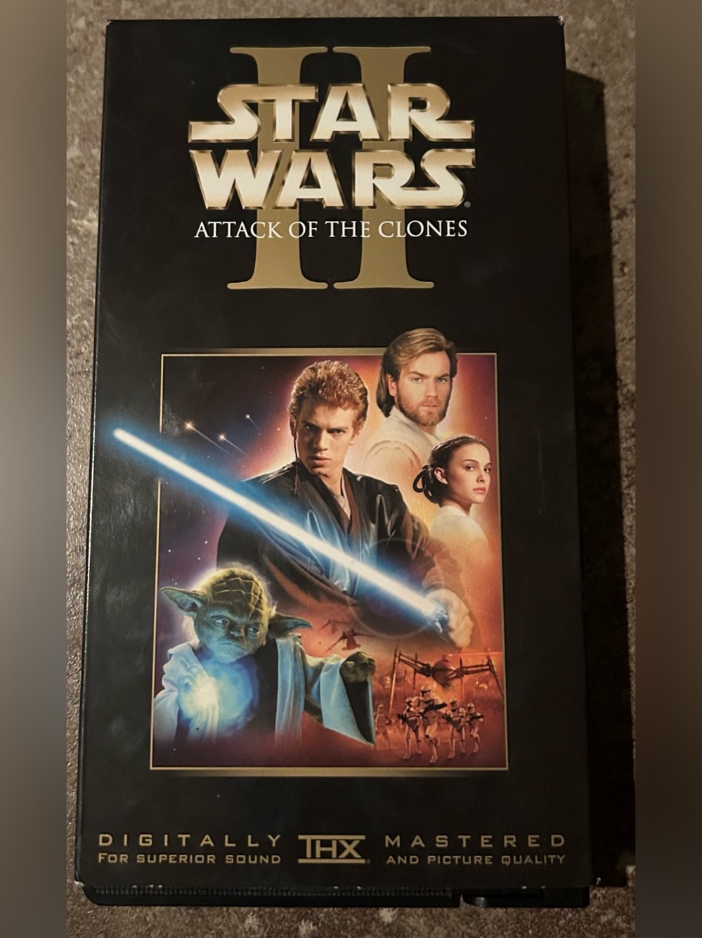 Star Wars Episode II: Attack of the Clones (VHS 2002) George Lucas